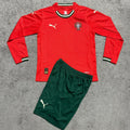 Maillot Portugal Domicile Manches Longues 2025 Enfant