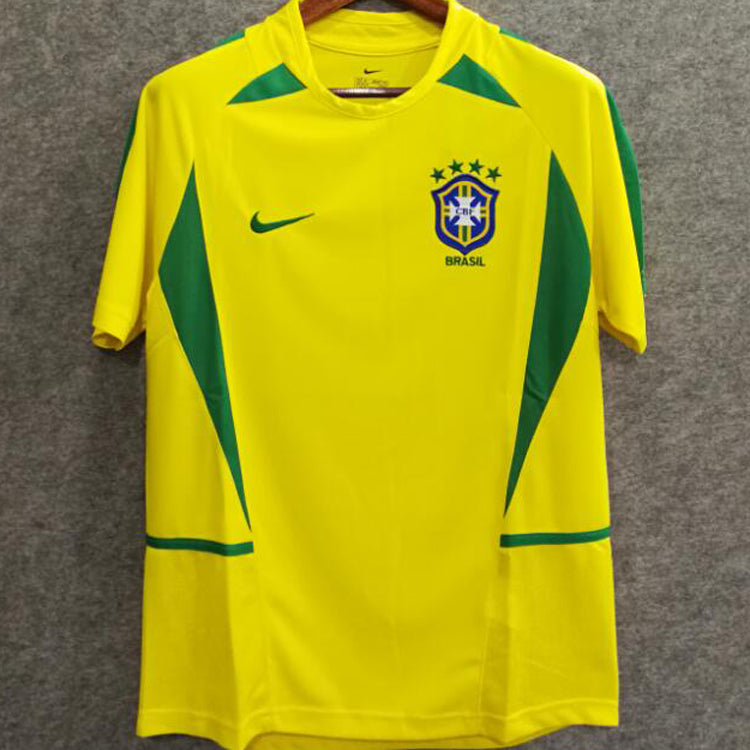 Maillot Brésil Domicile Rétro 2002