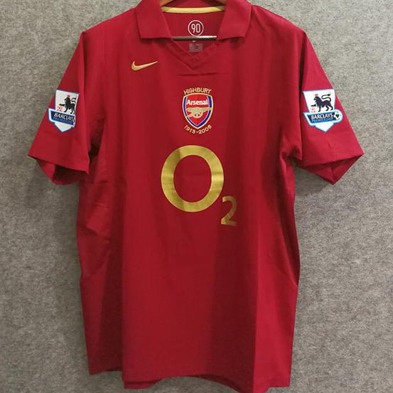Maillot Arsenal Domicile Rétro 2005