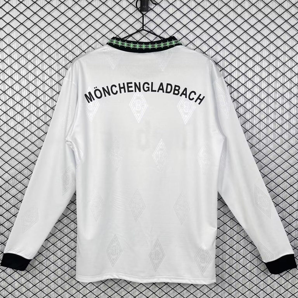 Maillot Monchengladbach Domicile Manches Longues Rétro