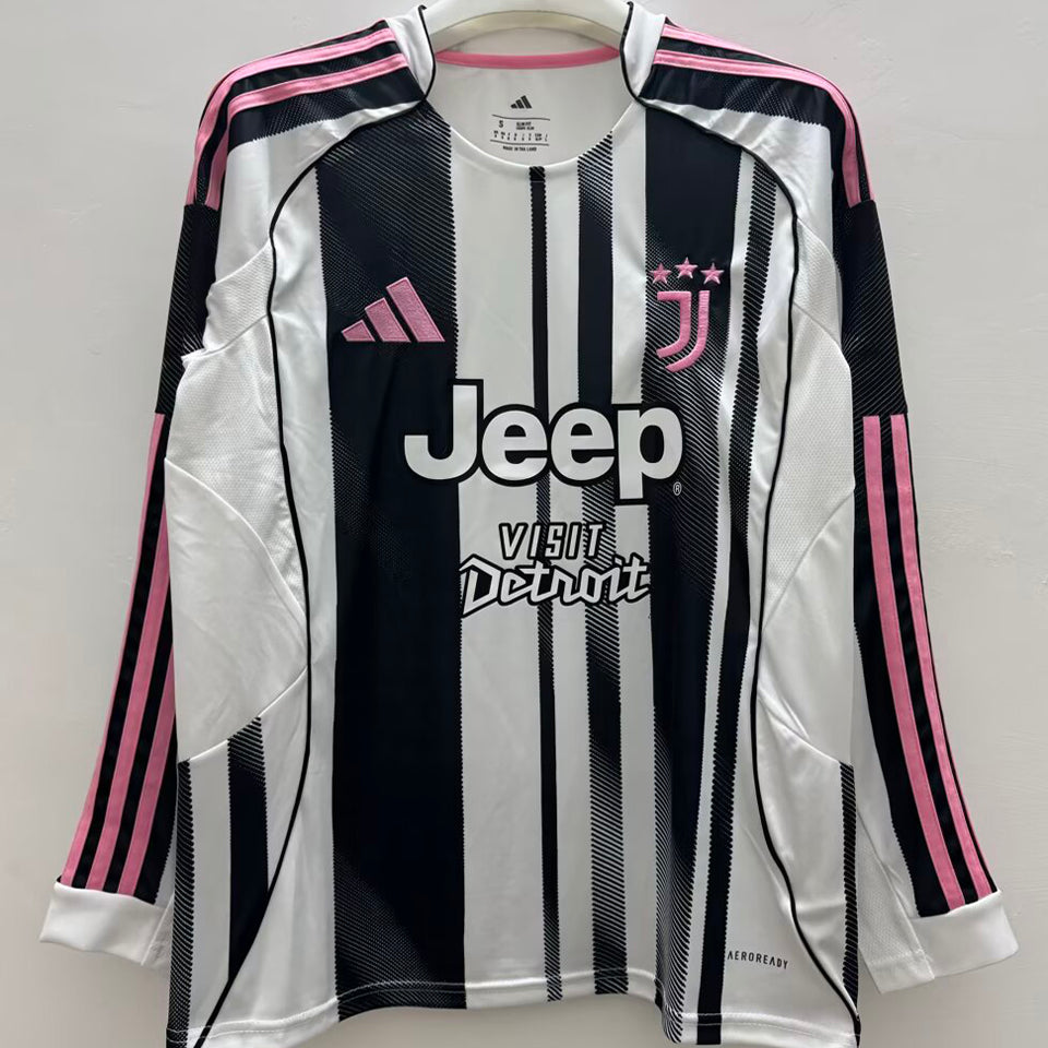 Maillot Juventus Domicile Manches Longues 2025/26