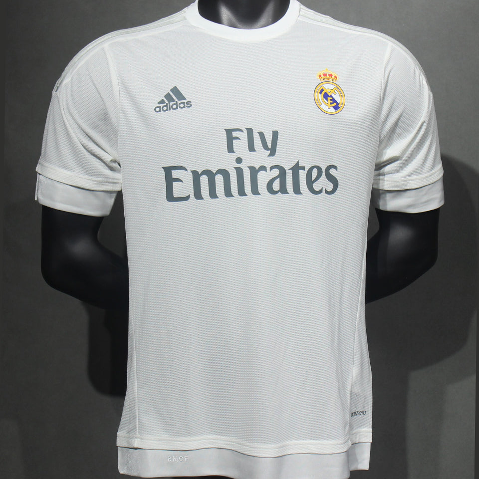 Maillot Real Madrid Domicile Rétro 2015/16 (Version Joueur)