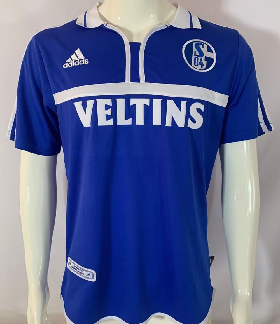 Maillot Schalke 04 Domicile Rétro 2000