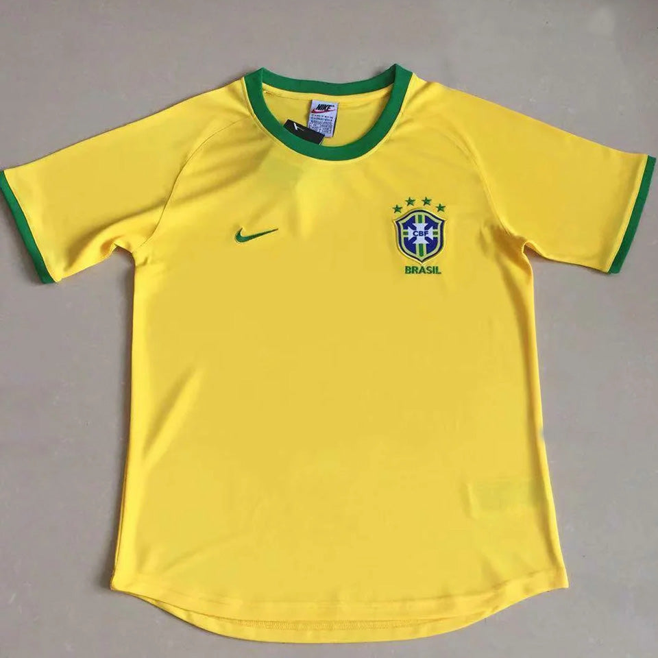 Maillot Brésil Domicile Rétro 2000