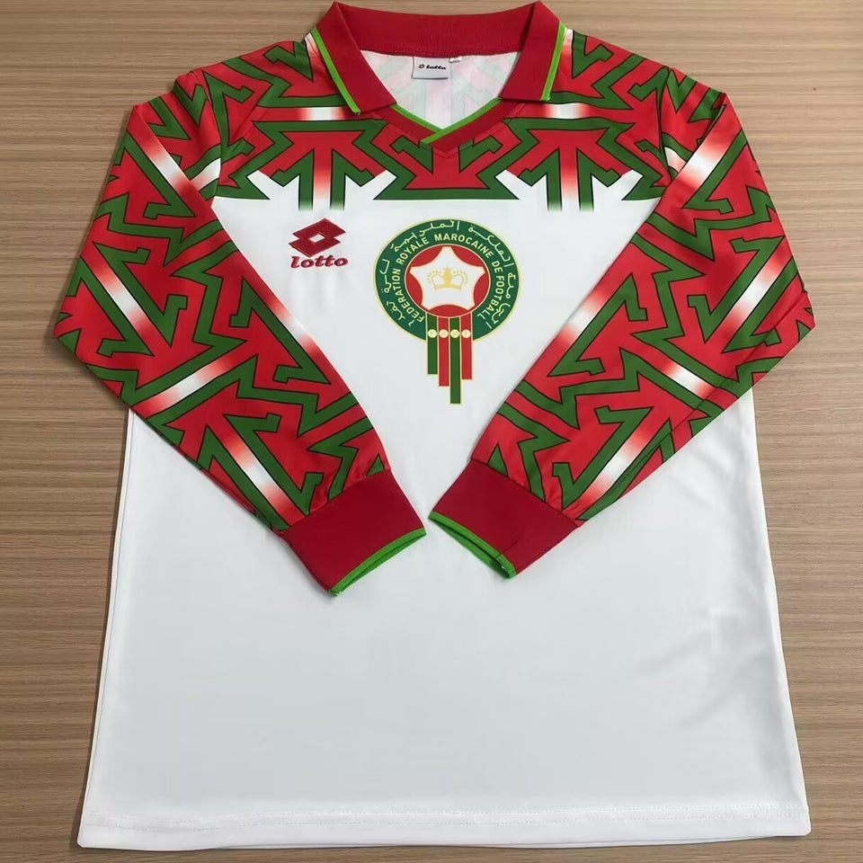 Maillot Maroc Third Manches Longues Rétro