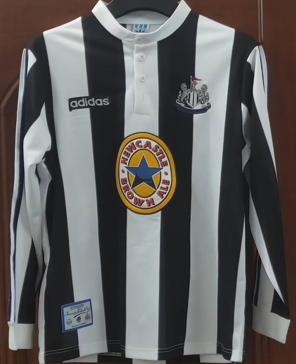 Maillot Newcastle Domicile Manches Longues Rétro