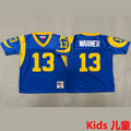 Maillot Warner 13 Los Angeles Rams Rétro Enfant