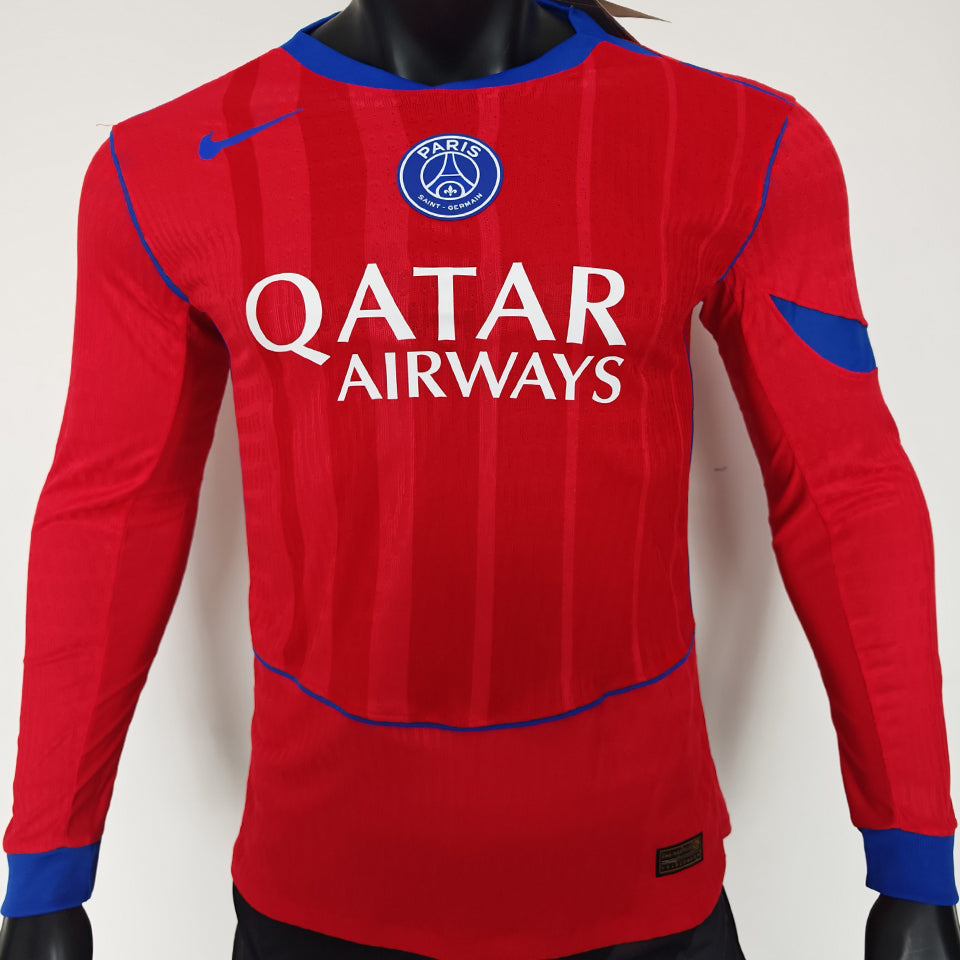 Maillot Paris SG Third Manches Longues 2025/26 (Version Joueur)
