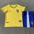 Maillot Brésil Domicile Rétro 1998 Enfant
