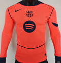 Maillot Barcelone Third Manches Longues 2025/26 (Version Joueur)