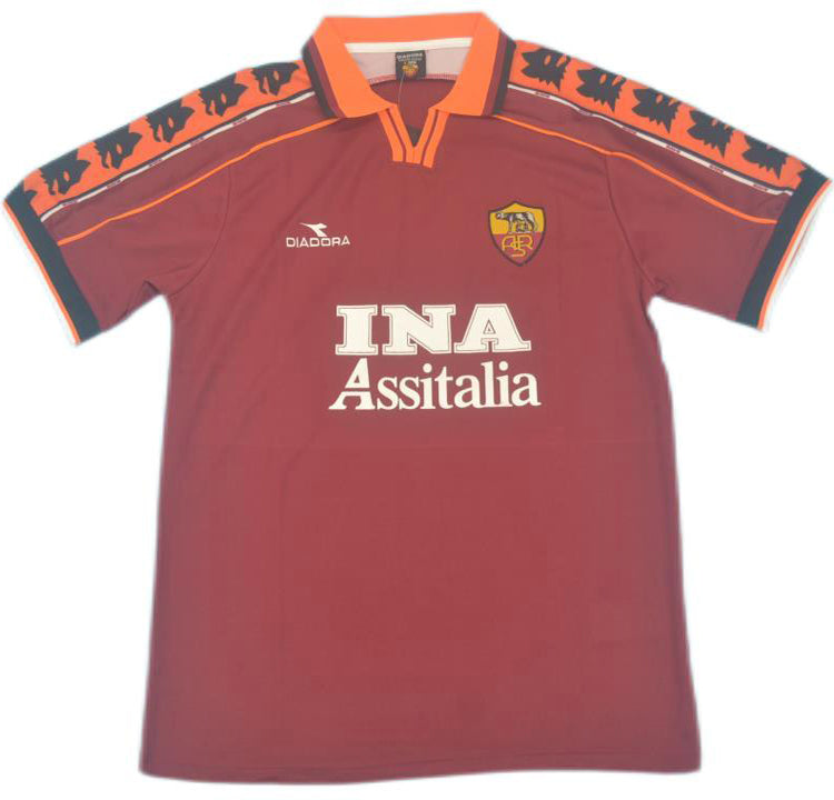 Maillot AS Roma Domicile Rétro 1998/99