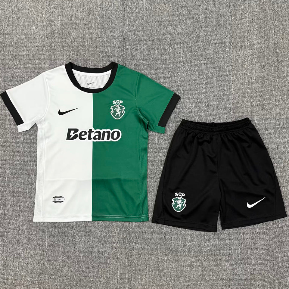 Maillot Sporting Lisbon 2025/26 Enfant