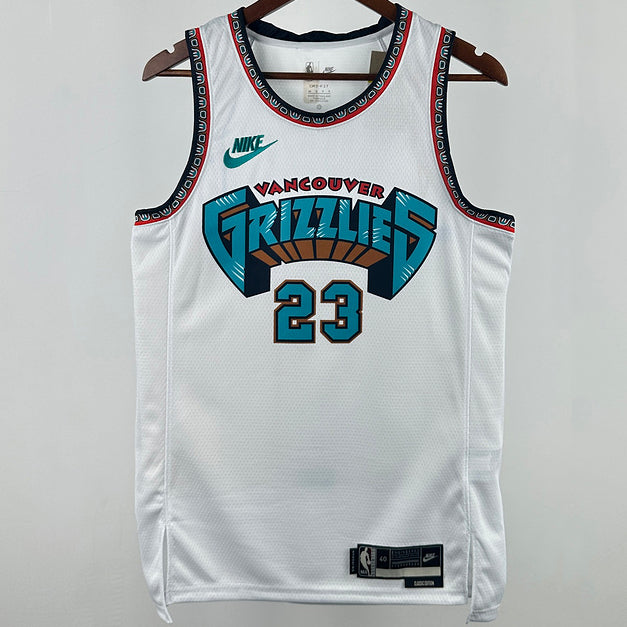 Maillot Grizzlies Rose 23 Rétro