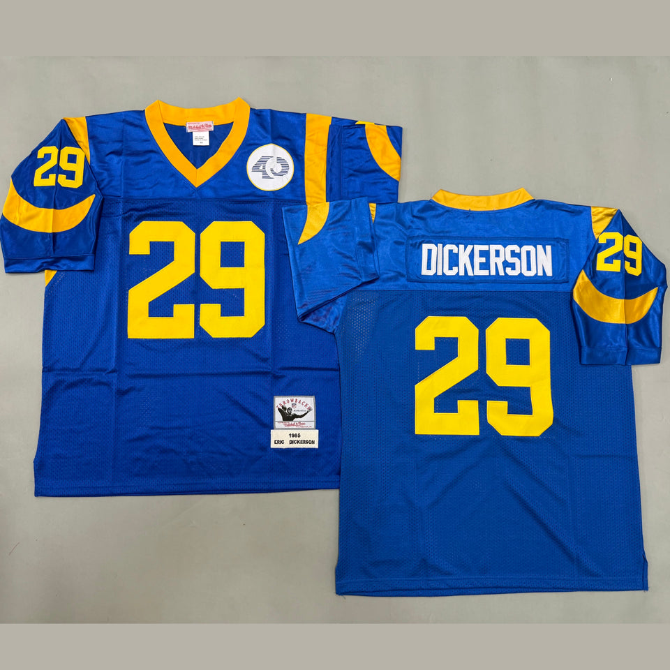 Maillot Dickerson 29 Men S Los Angeles Rams Rétro