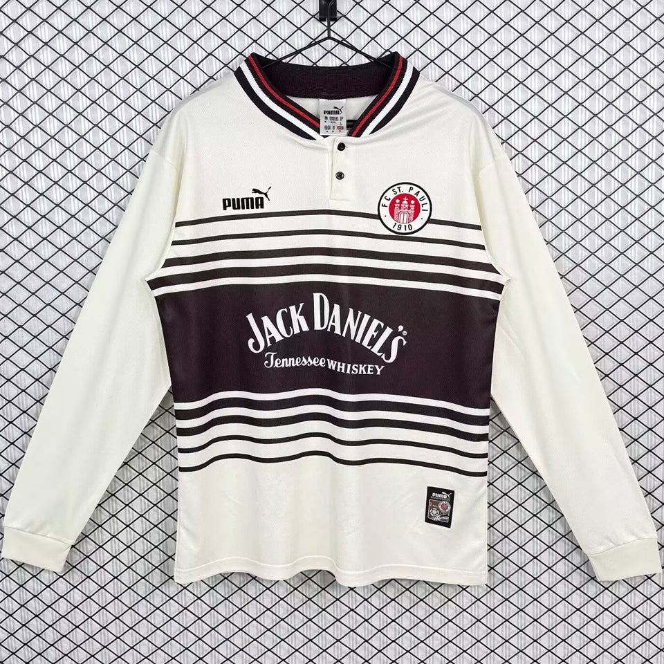 Maillot St Pauli Domicile Manches Longues Rétro