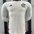 Maillot Flamengo Extérieur Manches Longues 2024/25 (Version Joueur)