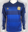 Maillot Argentine Extérieur Manches Longues Rétro 2014