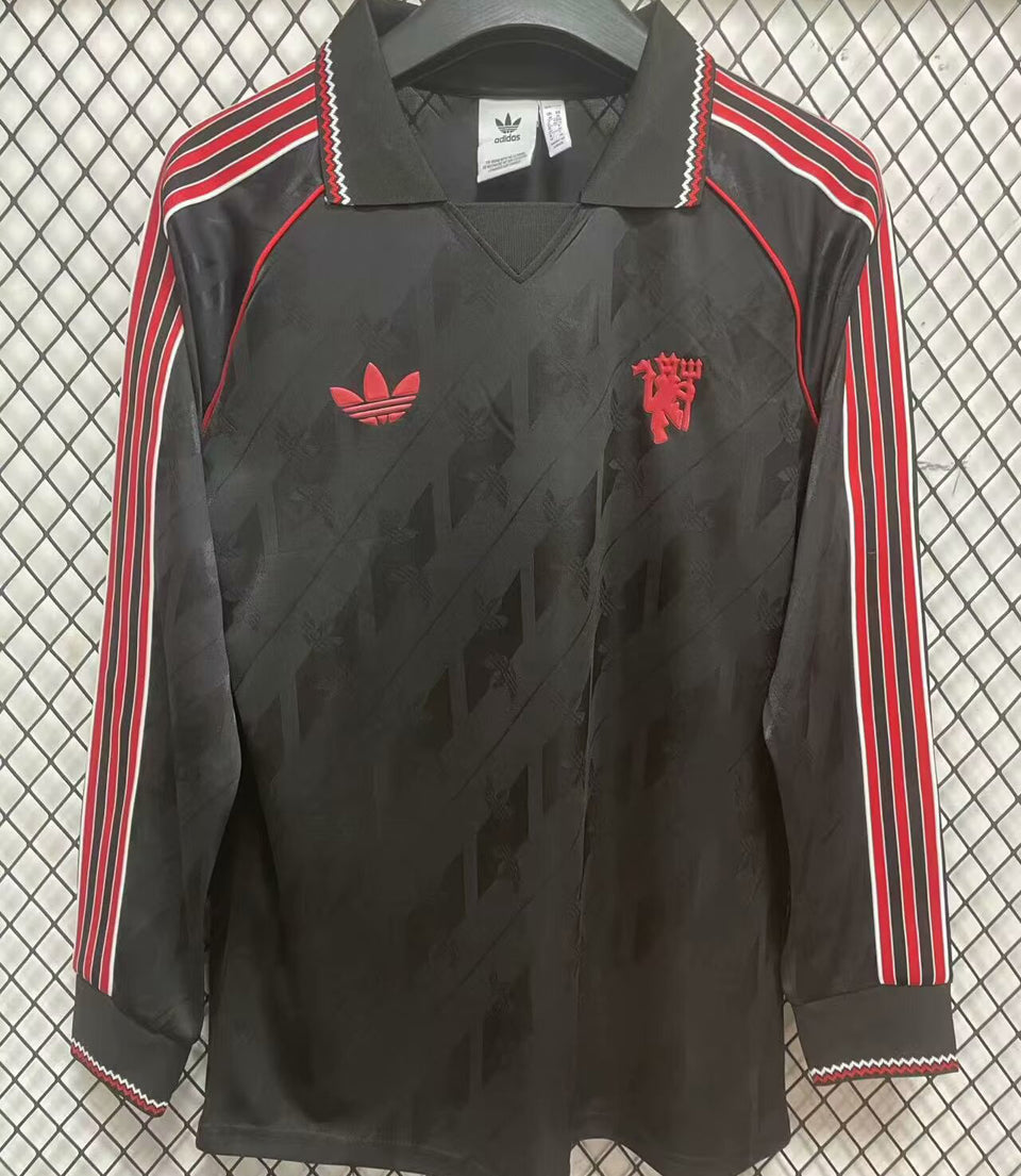 Maillot Manchester United Manches Longues Rétro 2025