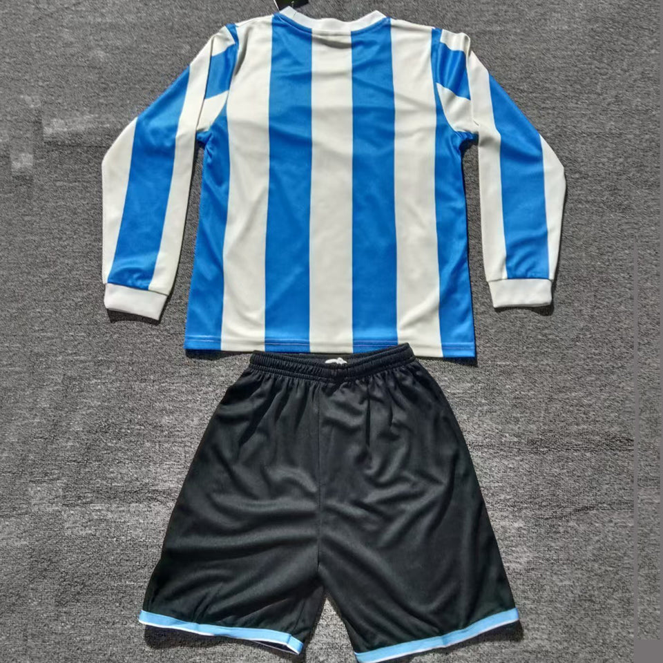 Maillot Argentine Domicile Manches Longues Rétro Enfant