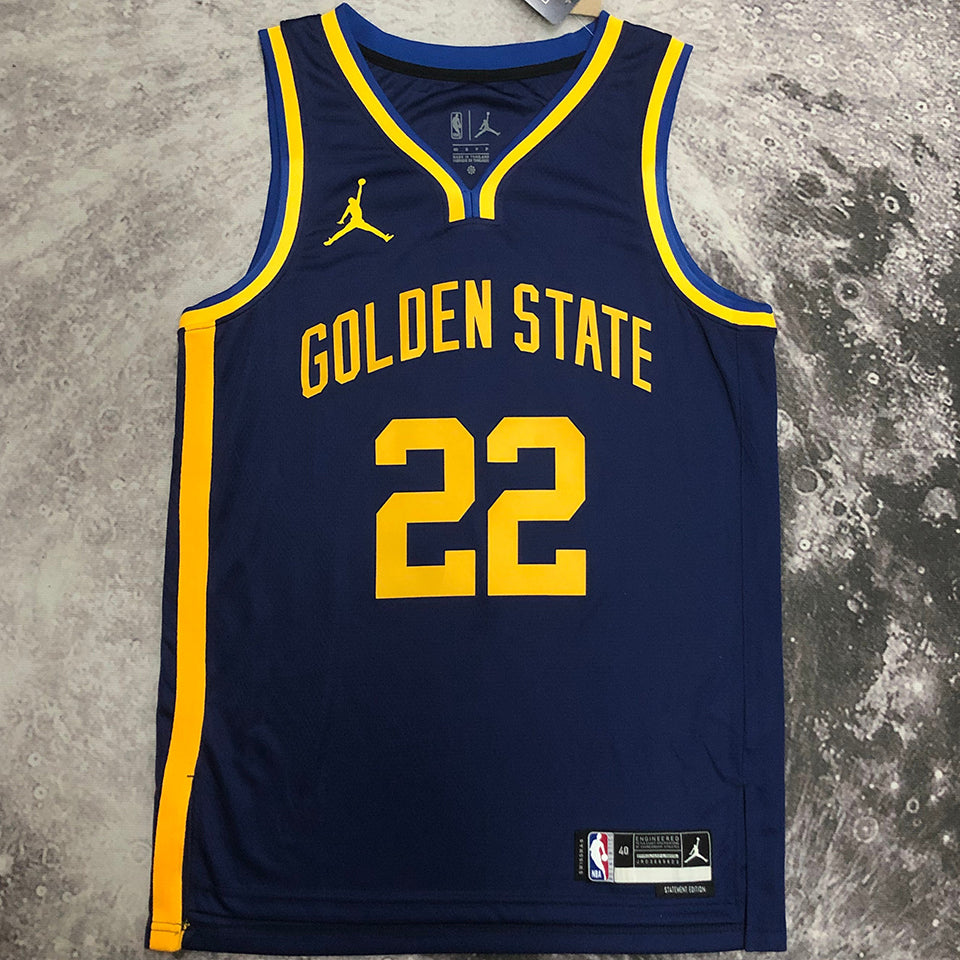 Maillot Warriors Wiggins 22 Royal 2023