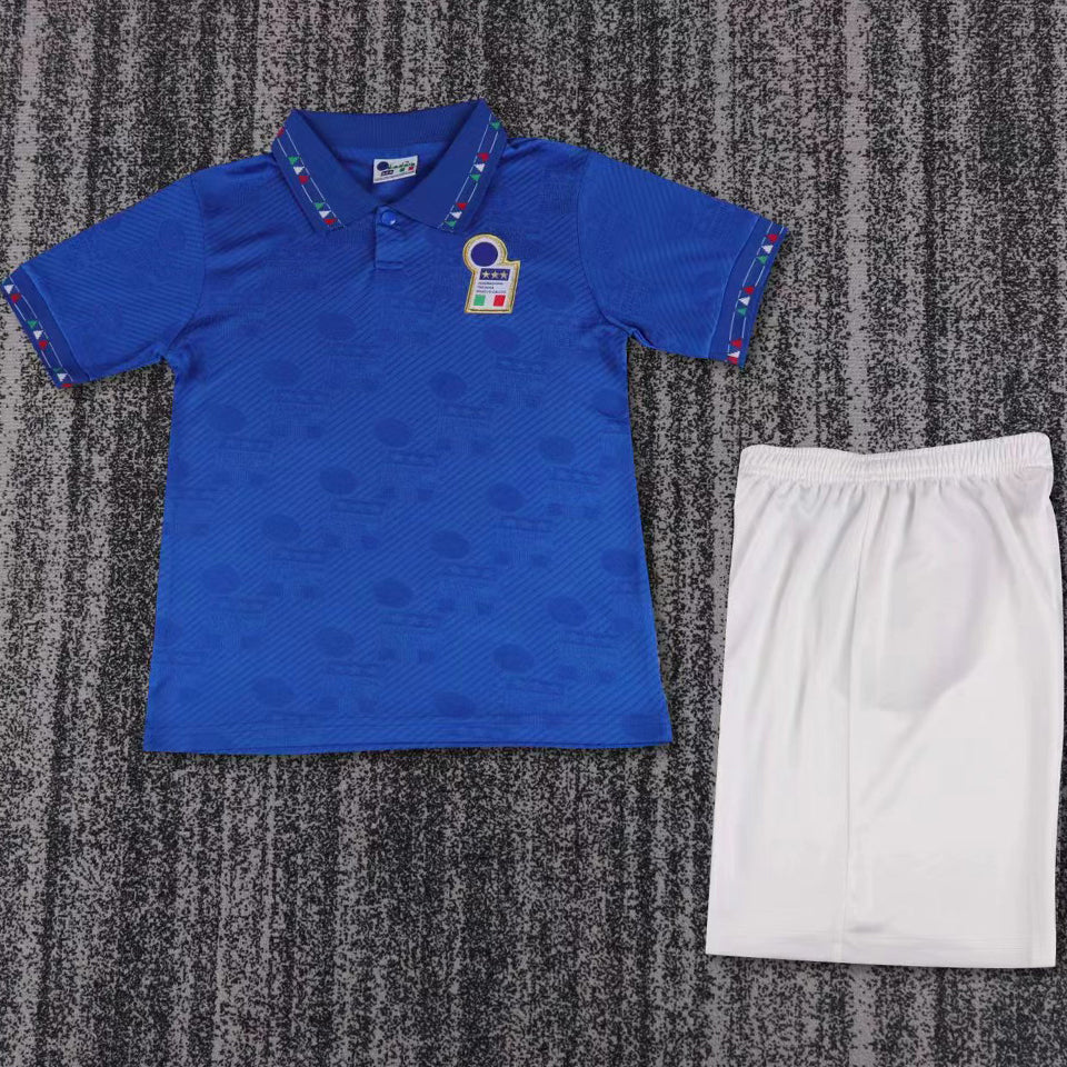 Maillot Italie Domicile Rétro Enfant
