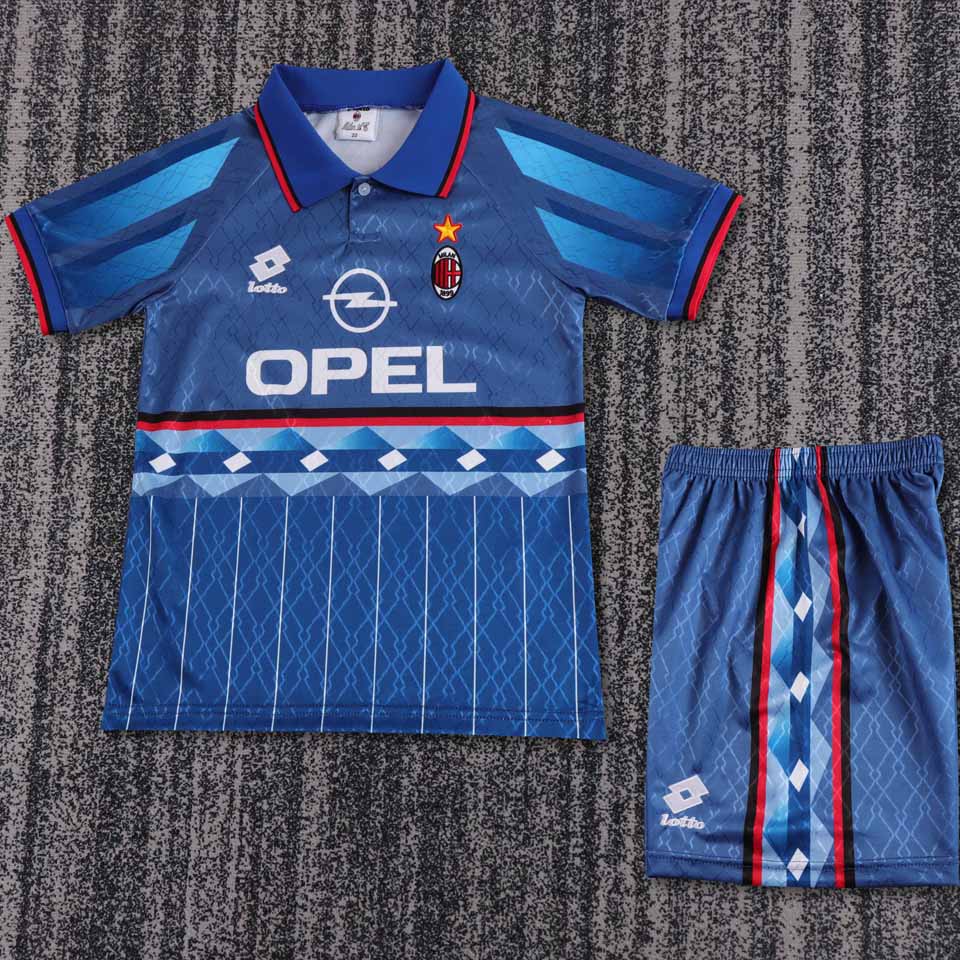 Maillot AC Milan Extérieur Rétro 1995/96 Enfant