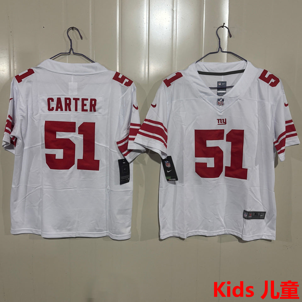 Maillot Carter 51 New York Giants Enfant