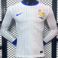 Maillot France Extérieur Manches Longues 2024/25 (Version Joueur)