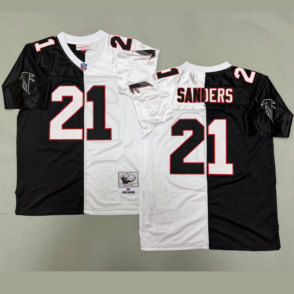Maillot Sanders 21 Men S Atlanta Falcons Rétro