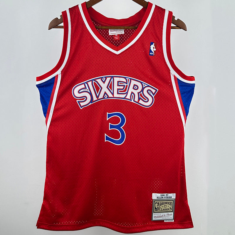 Maillot 76Ers Iverson 3 Rétro 1996/97