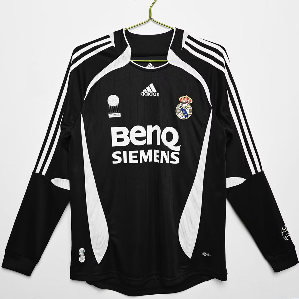 Maillot Real Madrid Third Manches Longues Rétro 2006/07