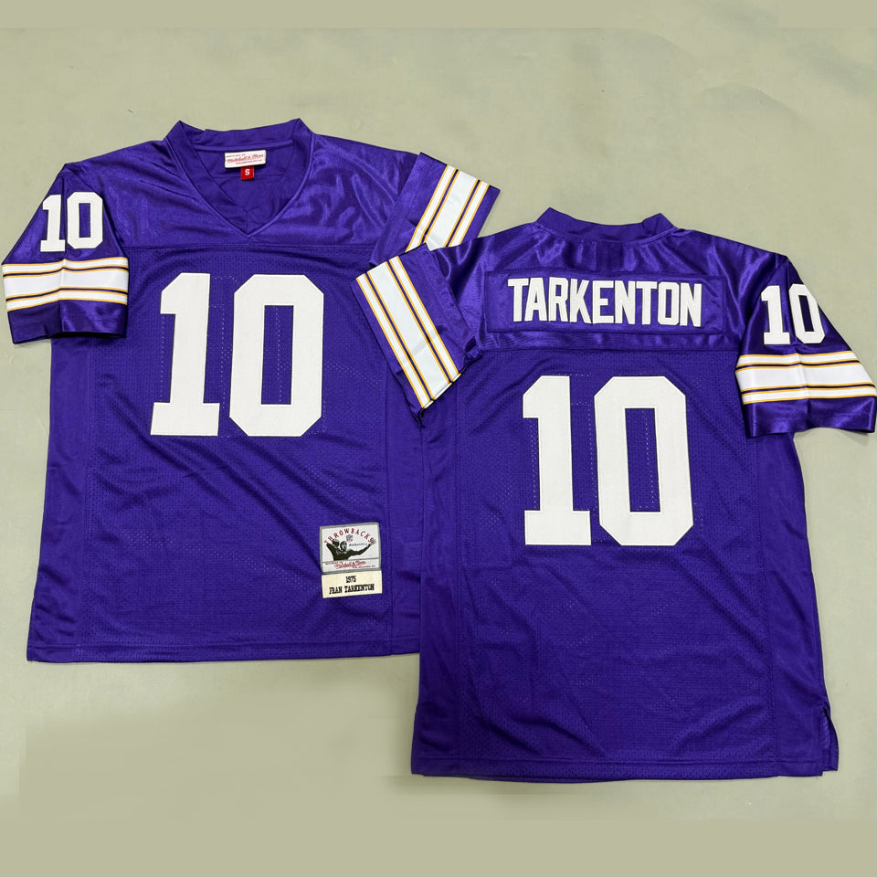 Maillot Tarkenton 10 Men S Minnesota Vikings Rétro