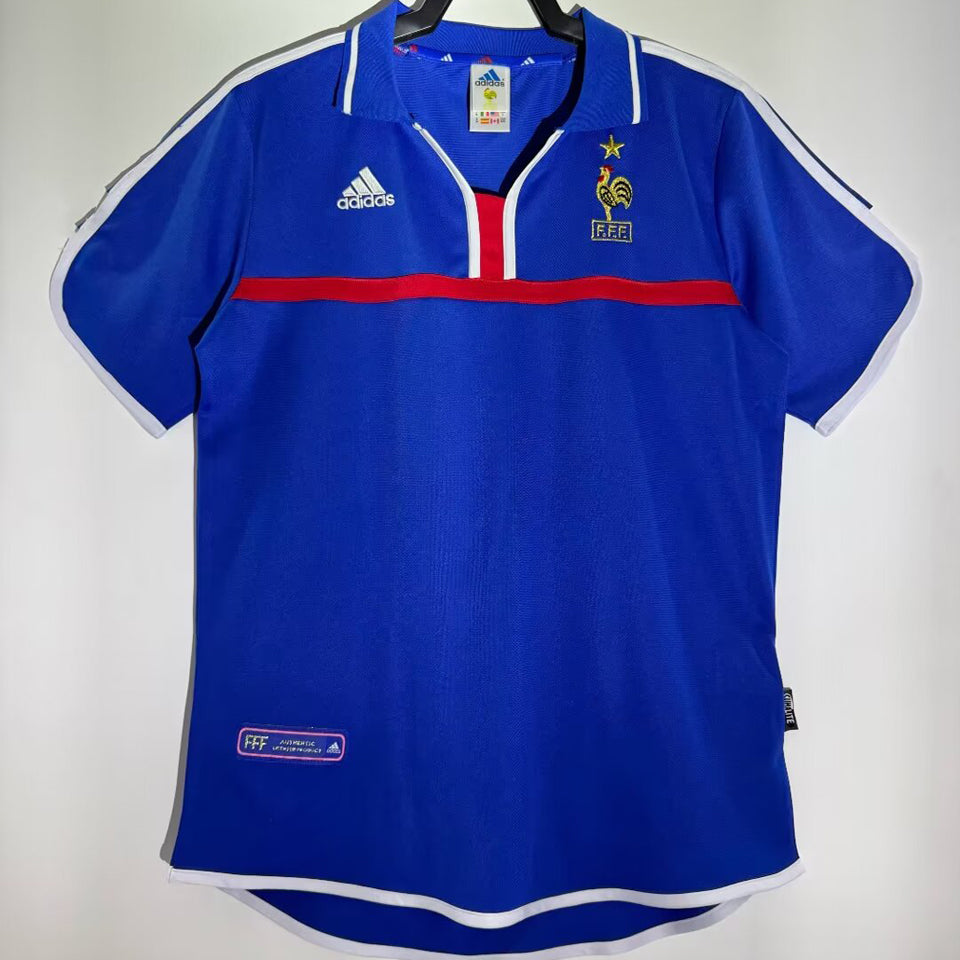 Maillot France Domicile Rétro 2000