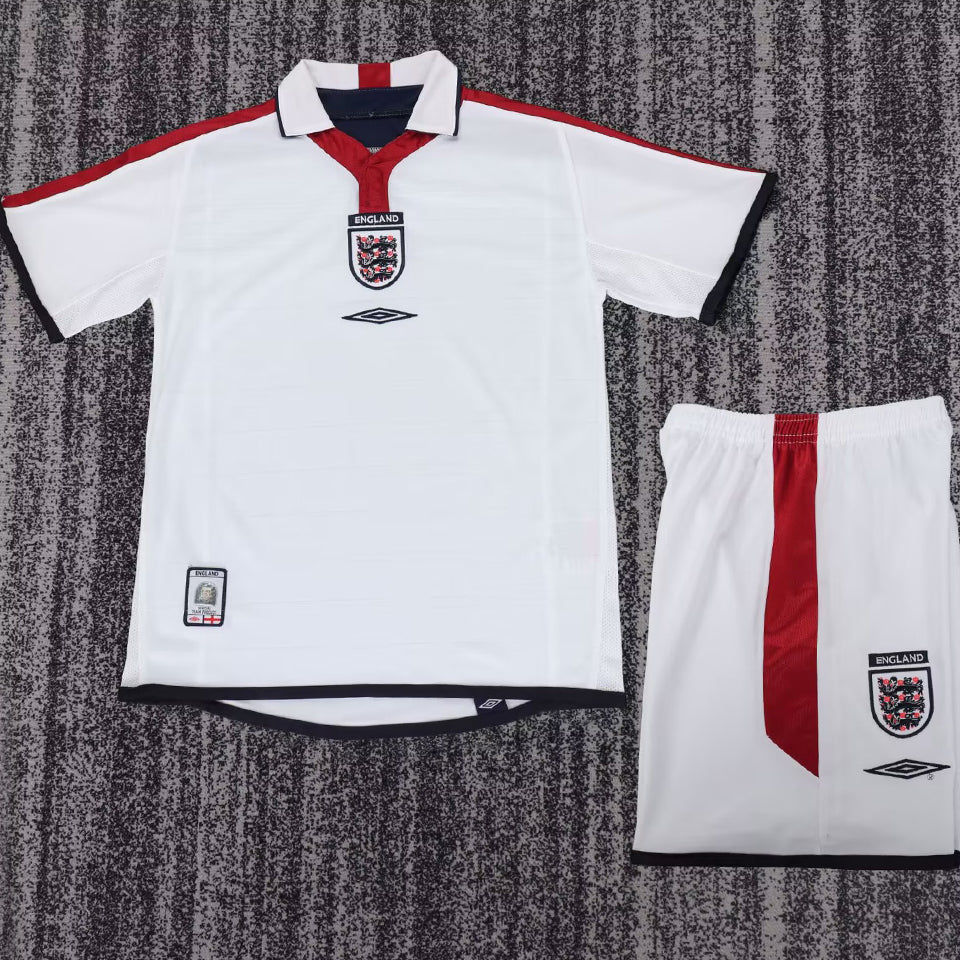 Maillot Angleterre Domicile Rétro 2004 Enfant