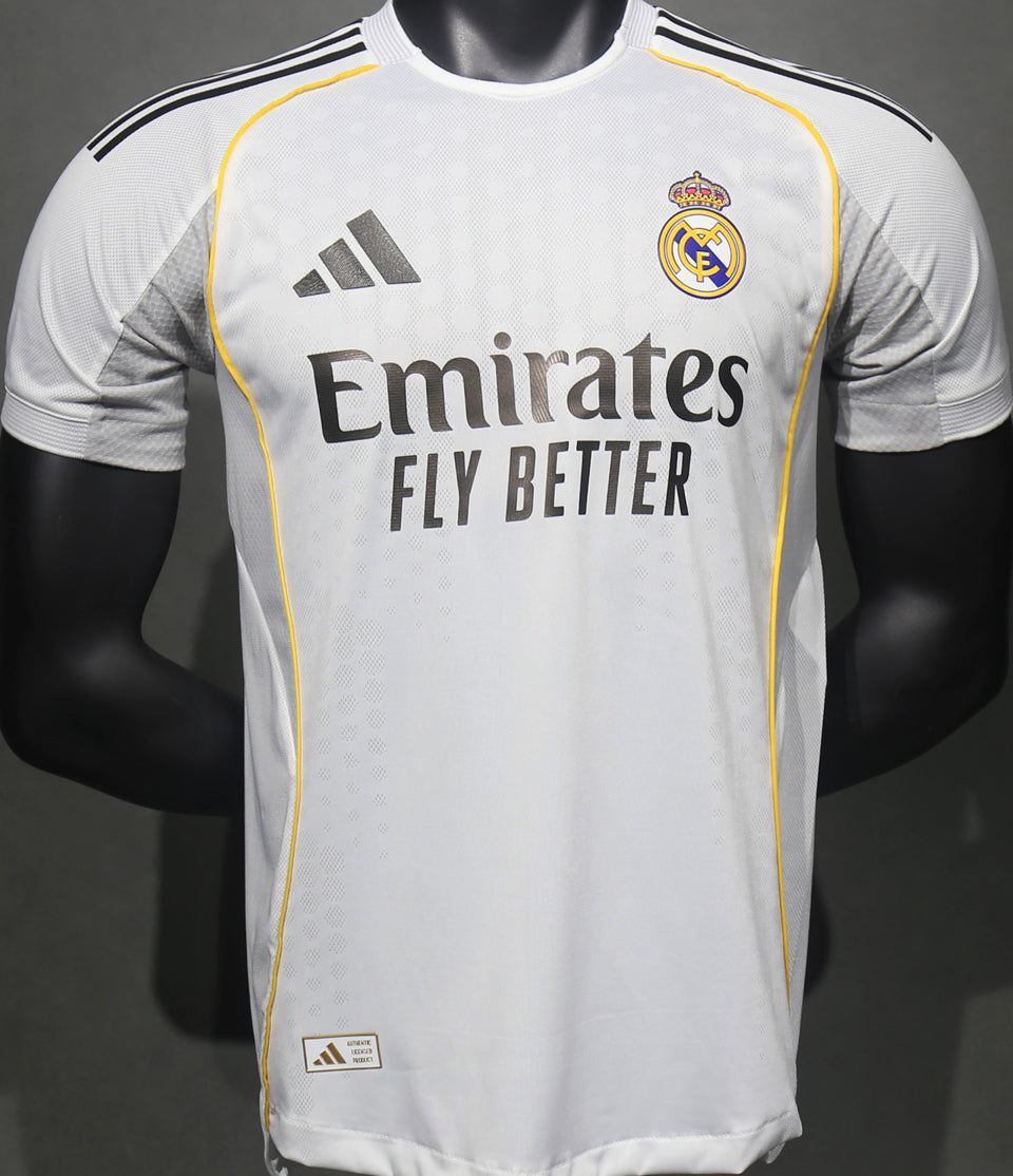 Maillot Real Madrid Domicile 2025/26 (Version Joueur)
