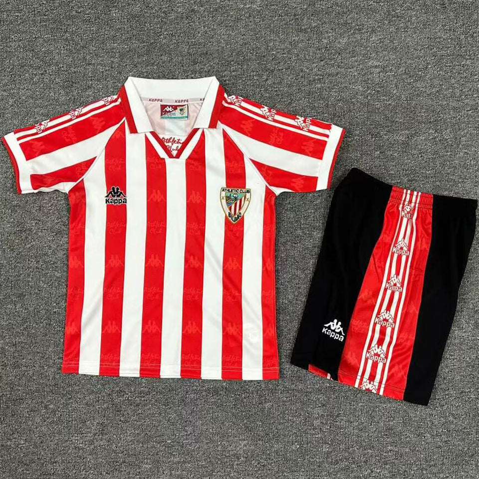Maillot 1995 97 Bilbao At Domicile Rétro Enfant
