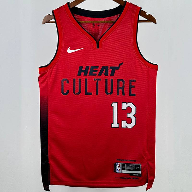 Maillot Miami Heat Adebayo 13 2025