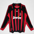 Maillot AC Milan Domicile Manches Longues Rétro 2006/07