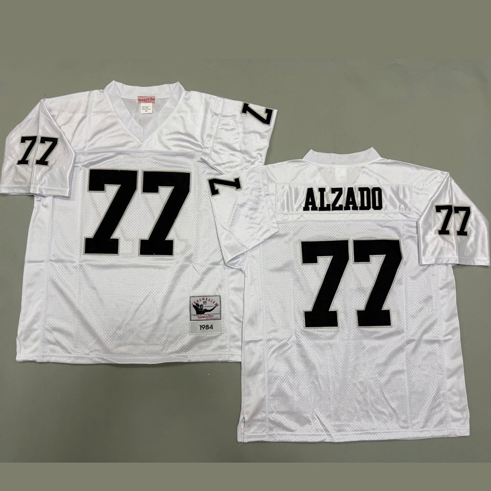 Maillot Alzado 77 Men S Las Vegas Raiders Rétro