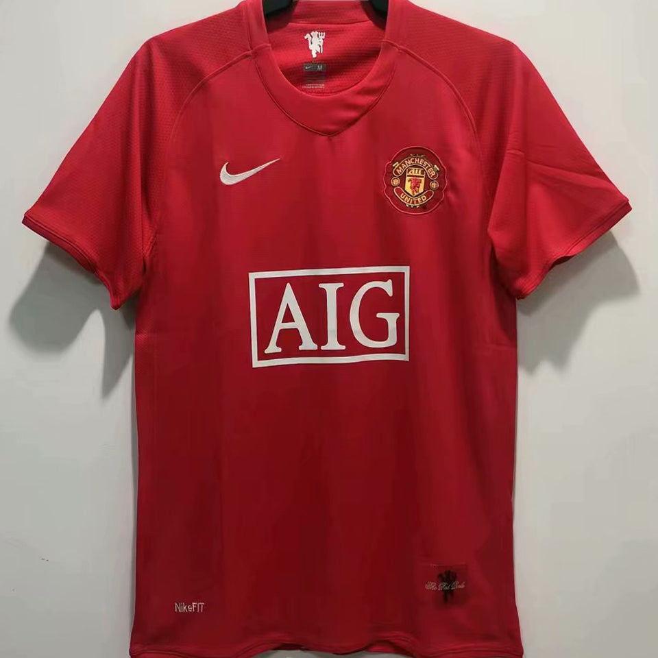 Maillot Manchester United Domicile Rétro 2007/08