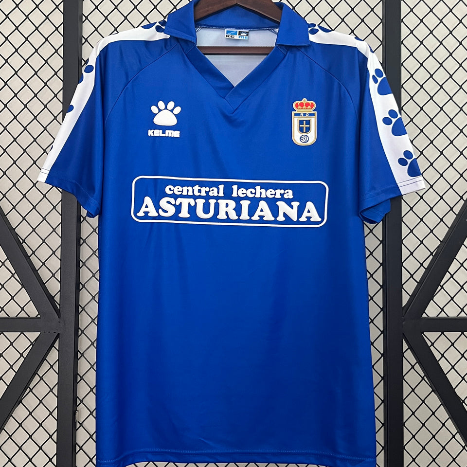 Maillot Real Oviedo Domicile Rétro 1990/91