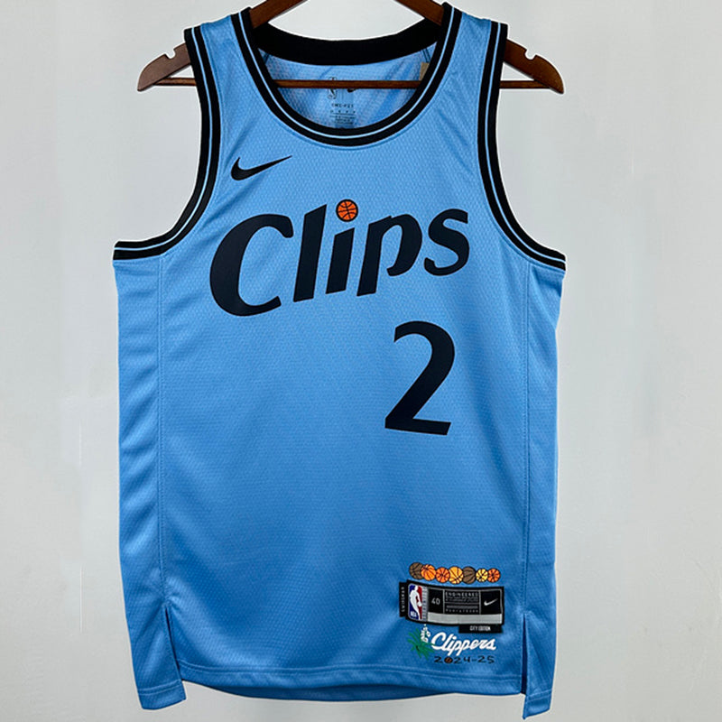 Maillot Clippers Leonard 2 2025