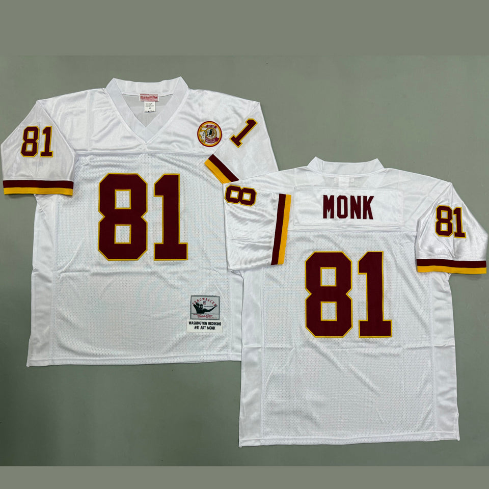Maillot Monk 81 Washington Commanders Rétro