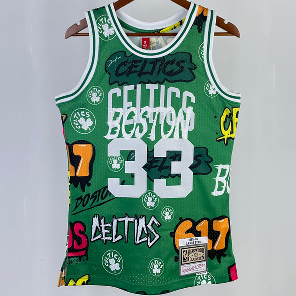 Maillot Celtics Bird 33 Rétro 1985/86