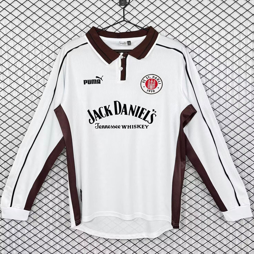 Maillot St Pauli Domicile Manches Longues Rétro 1999