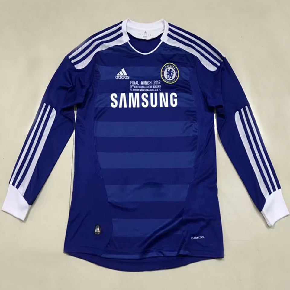 Maillot Chelsea Domicile Manches Longues Rétro 2011