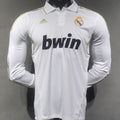Maillot Real Madrid Domicile Manches Longues Rétro 2011/12 (Version Joueur)