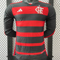 Maillot Flamengo Domicile Manches Longues 2024/25 (Version Joueur)