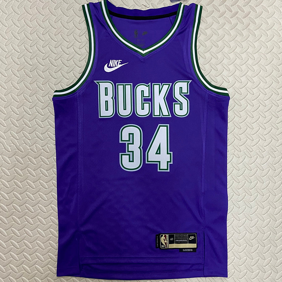 Maillot The Bucks Antetokounmpo 34 Rétro