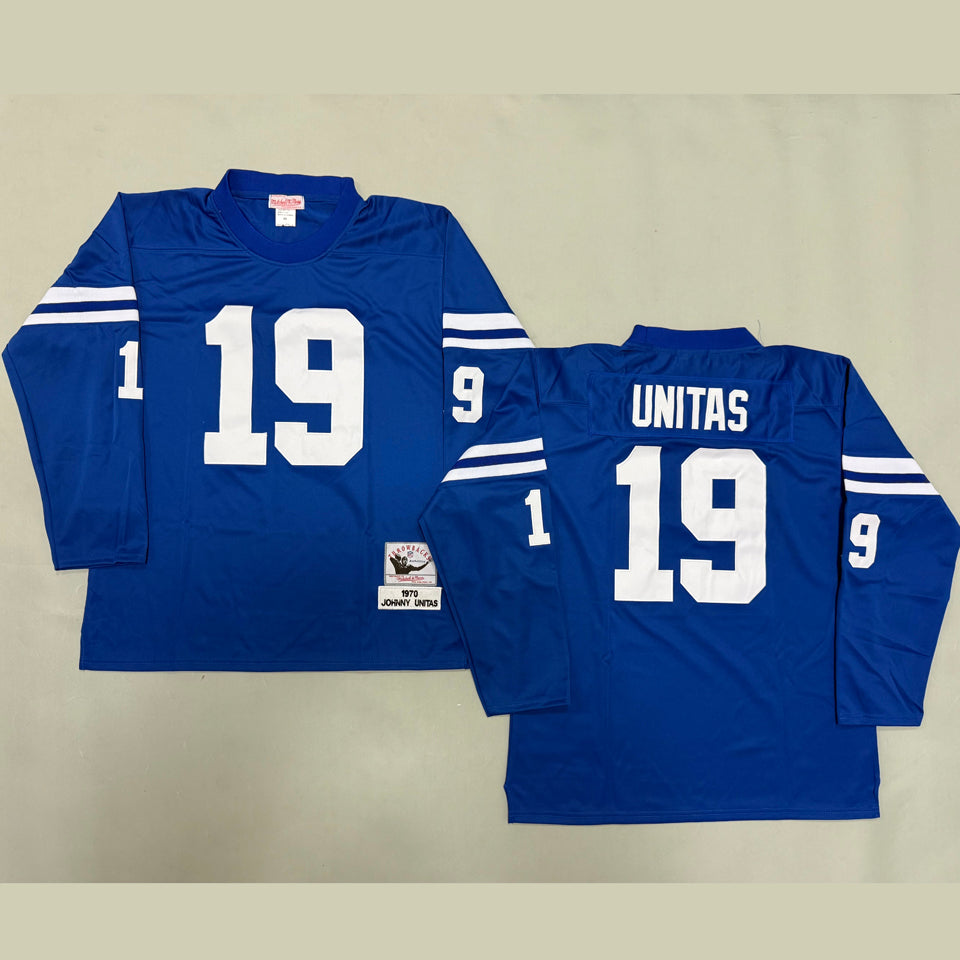 Maillot Unitas 19 Men S Indianapolis Colts Rétro